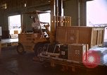 Standbild Paletten von Verbrauchsmaterialien California United States USA, 1967, aus Sekunde 59 historischem Filmmaterial Videoclip 65675029669