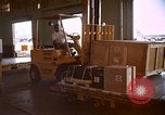Standbild Paletten von Verbrauchsmaterialien California United States USA, 1967, aus Sekunde 61 historischem Filmmaterial Videoclip 65675029669