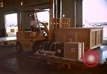 Standbild Paletten von Verbrauchsmaterialien California United States USA, 1967, aus Sekunde 62 historischem Filmmaterial Videoclip 65675029669