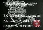 Image of New Year's celebrations New York United States USA, 1933, second 8 stock footage video 65675029681