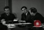Image of Robert Sherrod interviews New York City USA, 1939, second 17 stock footage video 65675029693