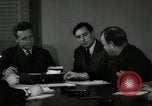 Image of Robert Sherrod interviews New York City USA, 1939, second 19 stock footage video 65675029693