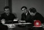 Image of Robert Sherrod interviews New York City USA, 1939, second 22 stock footage video 65675029693