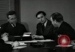 Image of Robert Sherrod interviews New York City USA, 1939, second 27 stock footage video 65675029693
