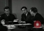 Image of Robert Sherrod interviews New York City USA, 1939, second 28 stock footage video 65675029693