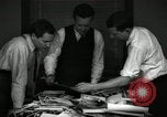 Image of journalists New York City USA, 1939, second 17 stock footage video 65675029697