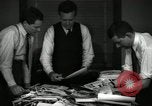 Image of journalists New York City USA, 1939, second 21 stock footage video 65675029697