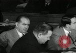 Image of Senator Joseph McCarthy New York City USA, 1953, second 16 stock footage video 65675029708