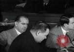 Image of Senator Joseph McCarthy New York City USA, 1953, second 20 stock footage video 65675029708