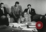 Image of Senator Joseph McCarthy New York City USA, 1953, second 4 stock footage video 65675029712