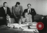 Image of Senator Joseph McCarthy New York City USA, 1953, second 5 stock footage video 65675029712