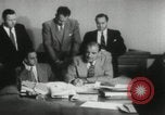 Image of Senator Joseph McCarthy New York City USA, 1953, second 6 stock footage video 65675029712