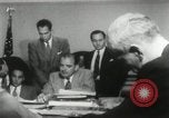 Image of Senator Joseph McCarthy New York City USA, 1953, second 10 stock footage video 65675029712