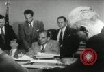 Image of Senator Joseph McCarthy New York City USA, 1953, second 12 stock footage video 65675029712