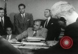 Image of Senator Joseph McCarthy New York City USA, 1953, second 14 stock footage video 65675029712