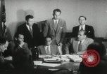 Image of Senator Joseph McCarthy New York City USA, 1953, second 17 stock footage video 65675029712