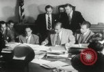 Image of Joseph McCarthy investigates communism New York City USA, 1953, second 6 stock footage video 65675029713