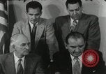 Image of Joseph McCarthy investigates communism New York City USA, 1953, second 9 stock footage video 65675029713