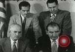 Image of Joseph McCarthy investigates communism New York City USA, 1953, second 12 stock footage video 65675029713