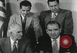 Image of Joseph McCarthy investigates communism New York City USA, 1953, second 16 stock footage video 65675029713