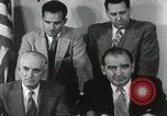 Image of Joseph McCarthy investigates communism New York City USA, 1953, second 21 stock footage video 65675029713