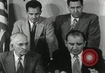 Image of Joseph McCarthy investigates communism New York City USA, 1953, second 26 stock footage video 65675029713
