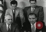 Image of Joseph McCarthy investigates communism New York City USA, 1953, second 29 stock footage video 65675029713