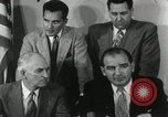 Image of Joseph McCarthy investigates communism New York City USA, 1953, second 32 stock footage video 65675029713