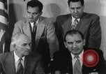 Image of Joseph McCarthy investigates communism New York City USA, 1953, second 33 stock footage video 65675029713