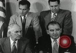 Image of Joseph McCarthy investigates communism New York City USA, 1953, second 35 stock footage video 65675029713