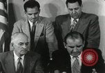 Image of Joseph McCarthy investigates communism New York City USA, 1953, second 39 stock footage video 65675029713