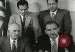 Image of Joseph McCarthy investigates communism New York City USA, 1953, second 41 stock footage video 65675029713