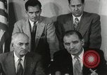 Image of Joseph McCarthy investigates communism New York City USA, 1953, second 42 stock footage video 65675029713