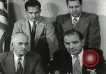 Image of Joseph McCarthy investigates communism New York City USA, 1953, second 44 stock footage video 65675029713