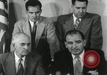 Image of Joseph McCarthy investigates communism New York City USA, 1953, second 52 stock footage video 65675029713
