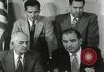 Image of Joseph McCarthy investigates communism New York City USA, 1953, second 53 stock footage video 65675029713