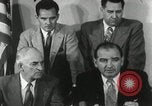 Image of Joseph McCarthy investigates communism New York City USA, 1953, second 55 stock footage video 65675029713