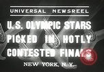 Image of American Olympic qualifying competition 1936 New York United States USA, 1936, second 4 stock footage video 65675029714