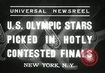 Image of American Olympic qualifying competition 1936 New York United States USA, 1936, second 7 stock footage video 65675029714