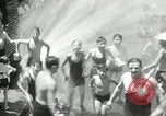 Image of escaping summer heat in New York City New York City USA, 1936, second 9 stock footage video 65675029718