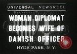 Standbild Hochzeit New York United States USA, 1936, aus Sekunde 1 historischem Filmmaterial Videoclip 65675029722