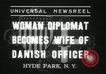 Standbild Hochzeit New York United States USA, 1936, aus Sekunde 4 historischem Filmmaterial Videoclip 65675029722