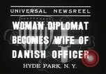 Standbild Hochzeit New York United States USA, 1936, aus Sekunde 5 historischem Filmmaterial Videoclip 65675029722