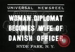 Standbild Hochzeit New York United States USA, 1936, aus Sekunde 7 historischem Filmmaterial Videoclip 65675029722