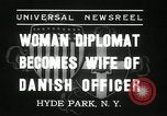 Standbild Hochzeit New York United States USA, 1936, aus Sekunde 8 historischem Filmmaterial Videoclip 65675029722