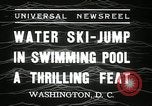 Standbild Wasser Ski Jump Washington DC USA, 1936, aus Sekunde 7 historischem Filmmaterial Videoclip 65675029723