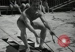 Standbild Wasser Ski Jump Washington DC USA, 1936, aus Sekunde 9 historischem Filmmaterial Videoclip 65675029723