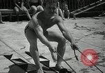 Standbild Wasser Ski Jump Washington DC USA, 1936, aus Sekunde 10 historischem Filmmaterial Videoclip 65675029723
