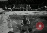 Standbild Wasser Ski Jump Washington DC USA, 1936, aus Sekunde 23 historischem Filmmaterial Videoclip 65675029723