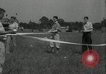 Standbild Stunt Pilot Bustleton Pennsylvania USA, 1936, aus Sekunde 14 historischem Filmmaterial Videoclip 65675029724